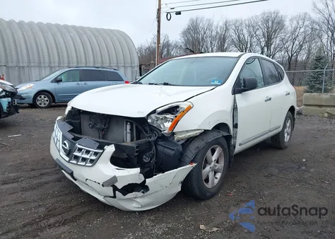 2012 Nissan Rogue S из США, поврежденный, VIN JN8AS5MV6CW418957